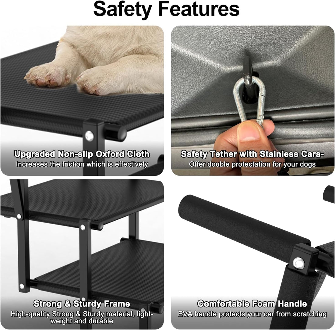 Extra Wide Dog Stairs for Large Dogs