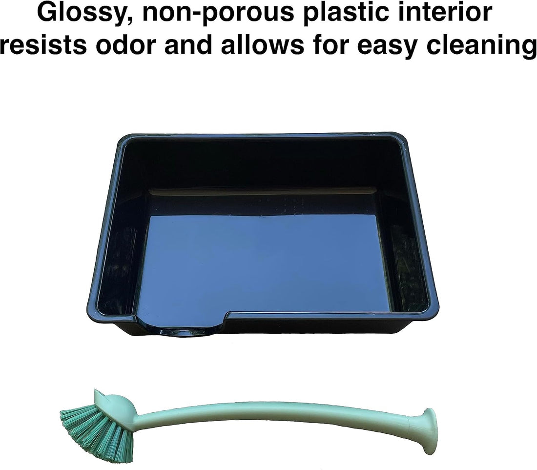 Plastic Reptile Hide Box for Leopard Geckos, Snakes, Lizards