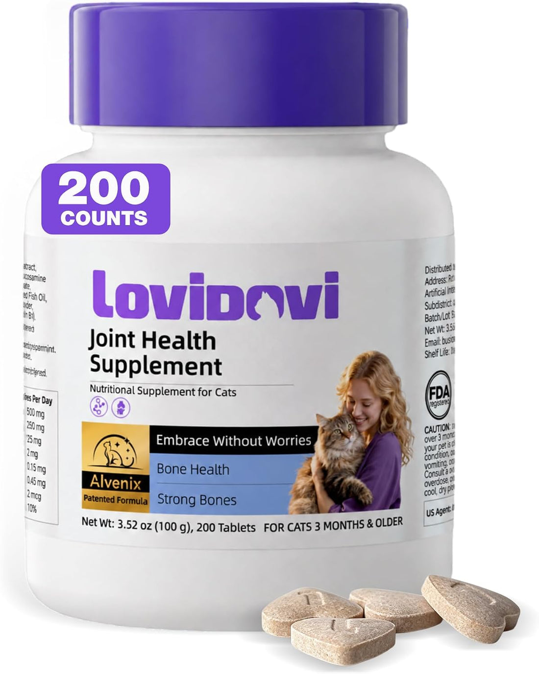 Cat Allergen Reducing Multivitamin Neutralize 4 Fel d Allergens