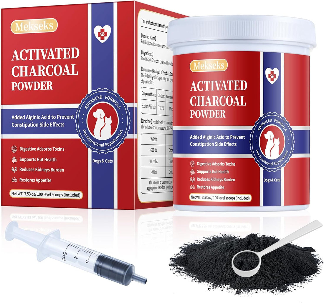 Activated Charcoal Powder for Dogs Cats