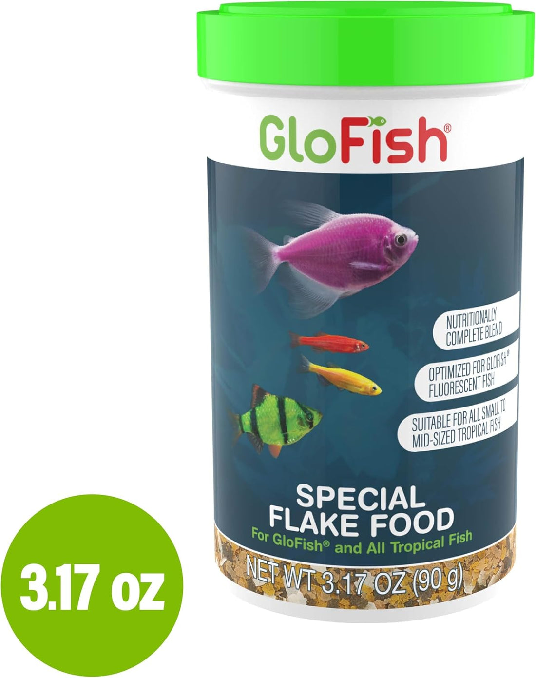 GloFish Special Flake Food for Fish, 3.17 Ounces