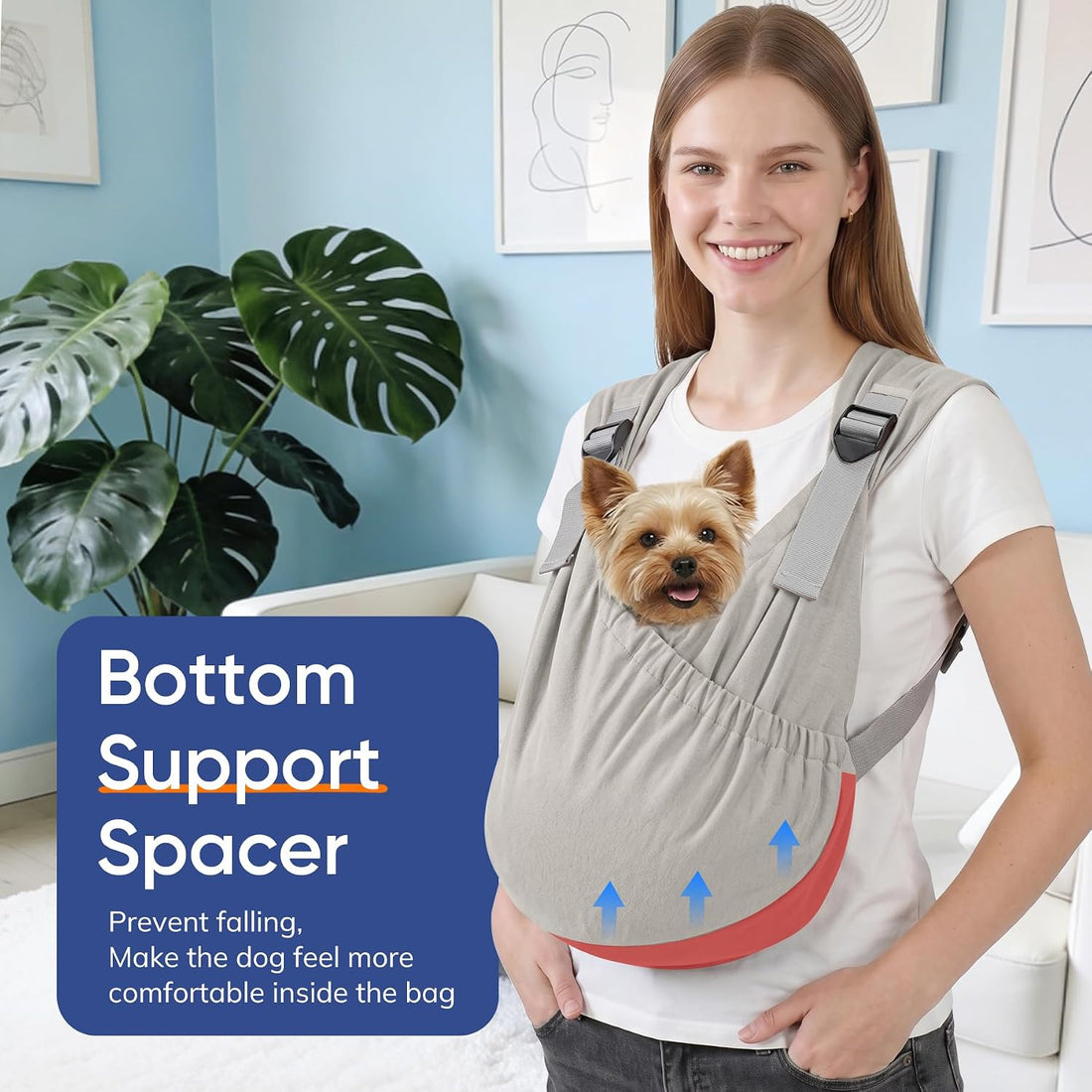 Supet Dog Sling Carrier for Pets