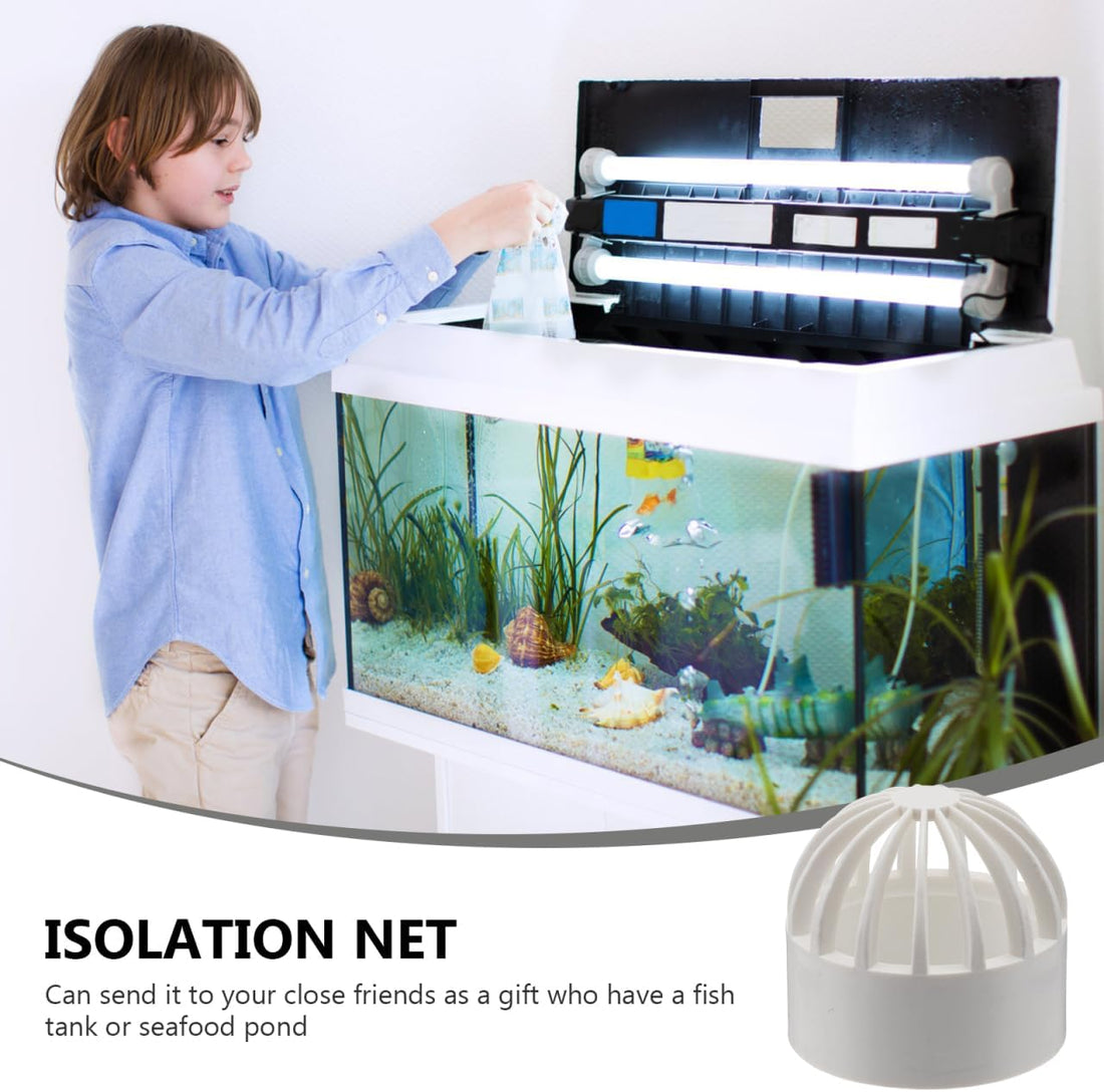 balacoo 2Pcs Fish Tank Permeable Net Covers