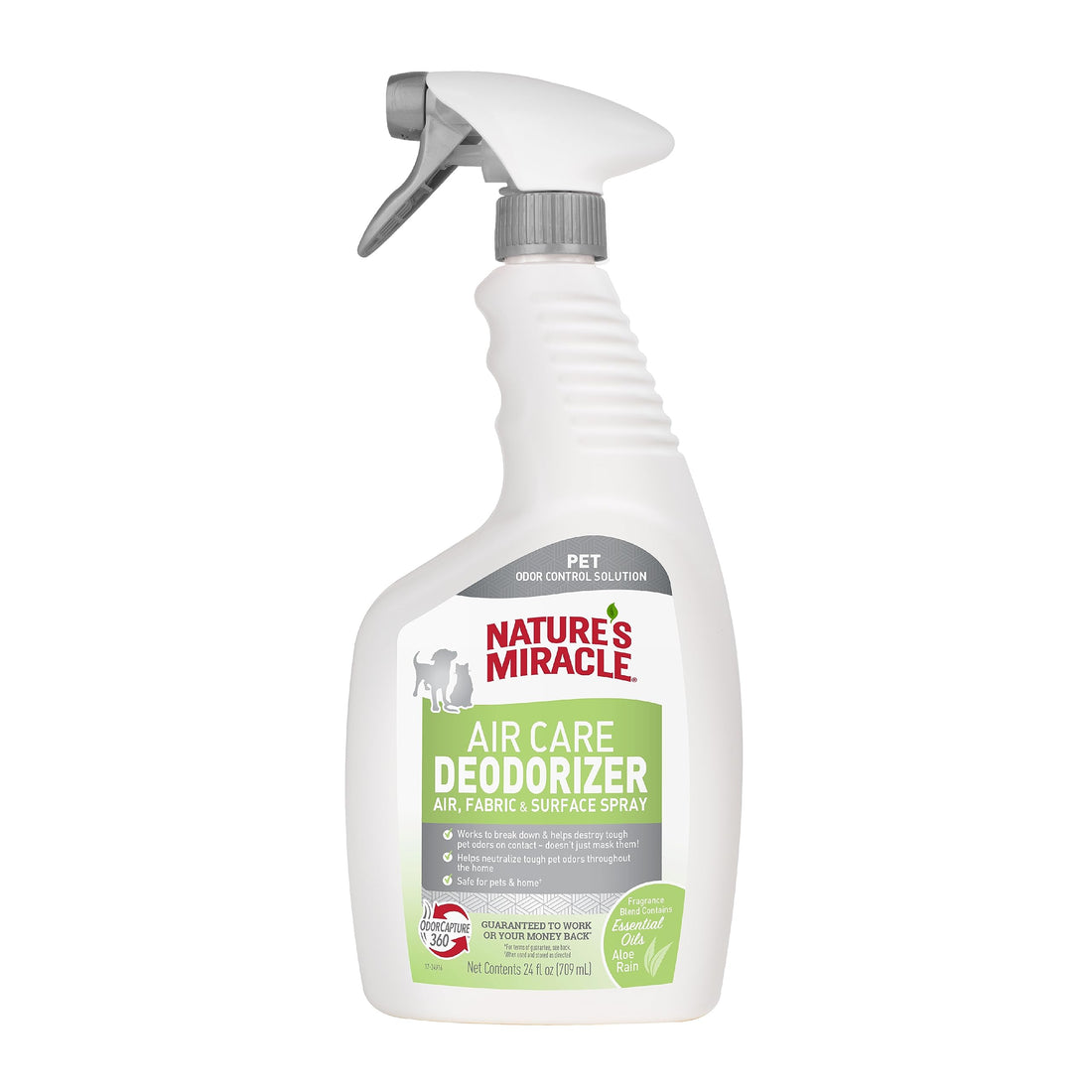 Nature's Miracle Air Care, Fabric and Surface Spray Aloe Rain Scent