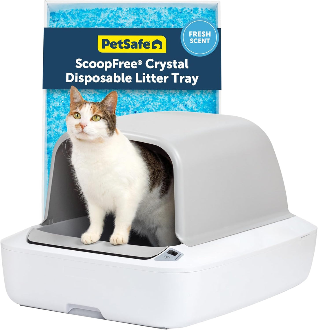 PetSafe ScoopFree Crystal Pro Self-Cleaning Litter Box