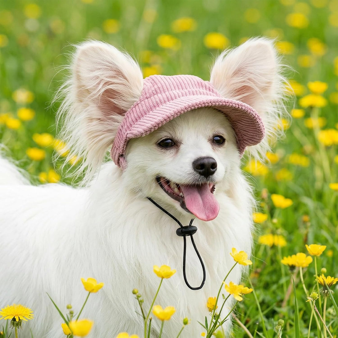 Rbenxia Dog Sun Hat with Ear Holes