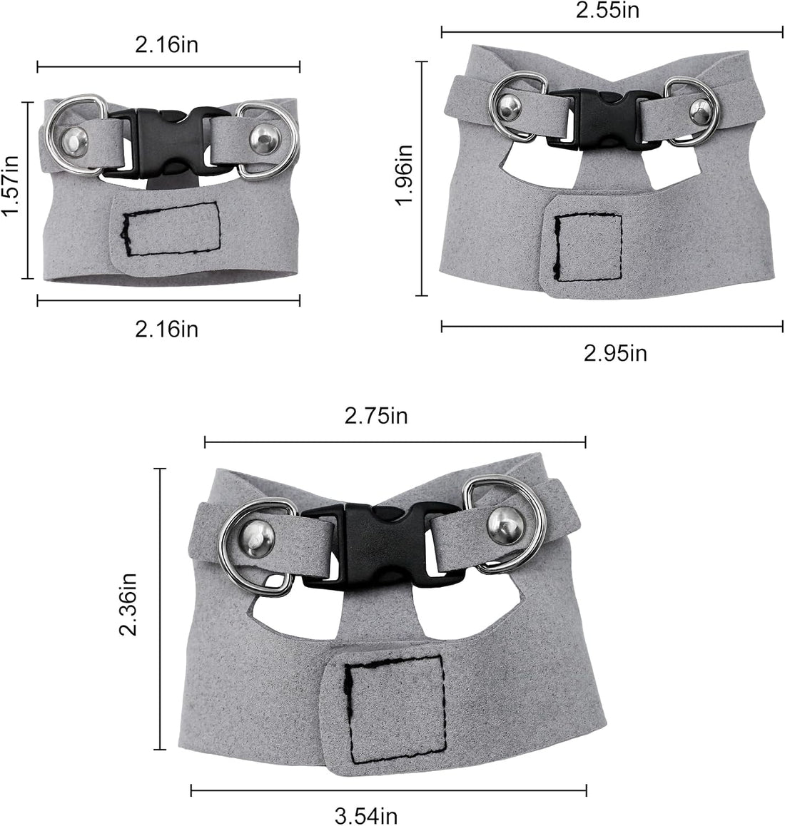 3PCS Bearded Dragon Harness and Leash Set