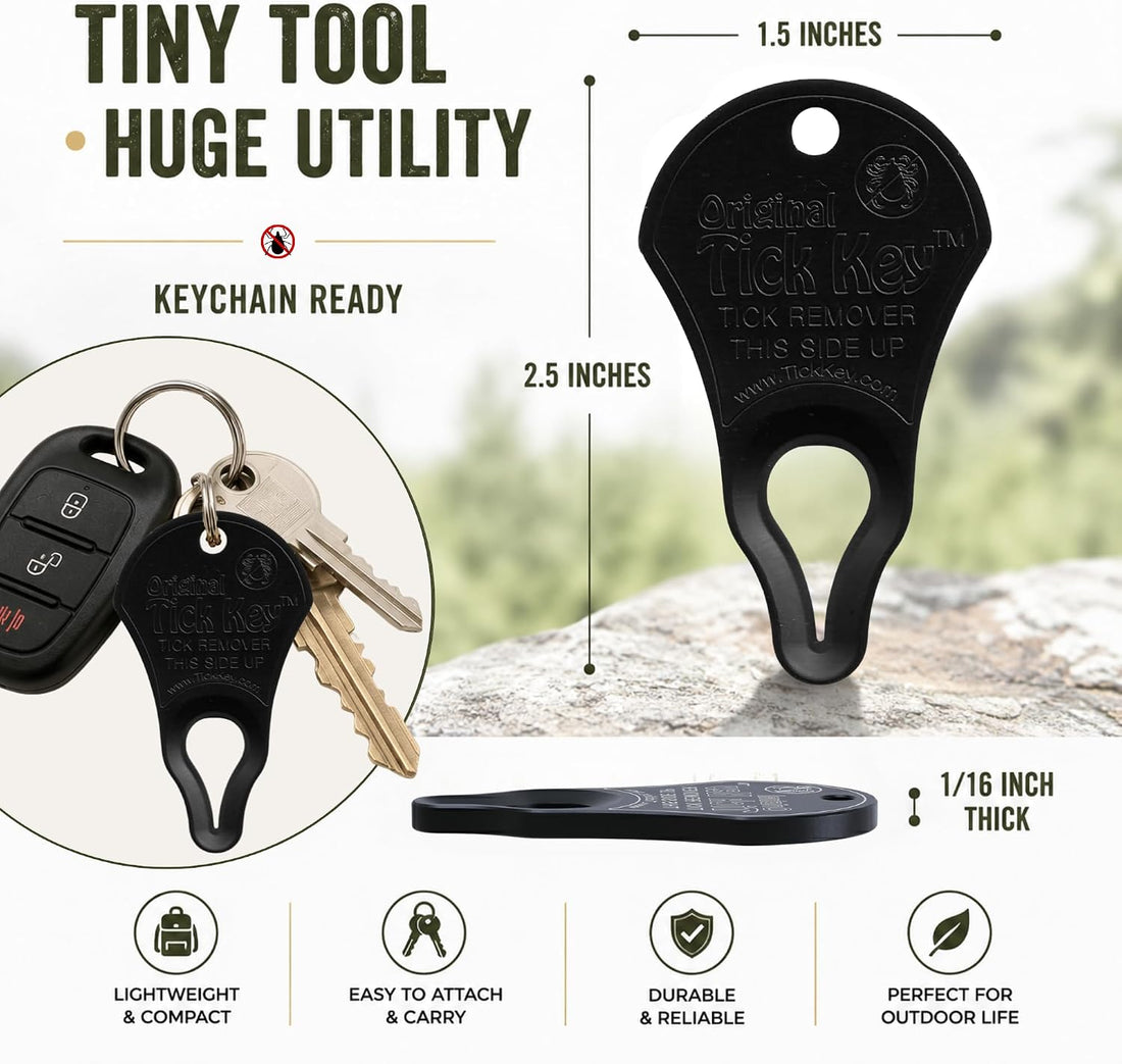 The Original Tick Key - Tick Detaching Device - Portable
