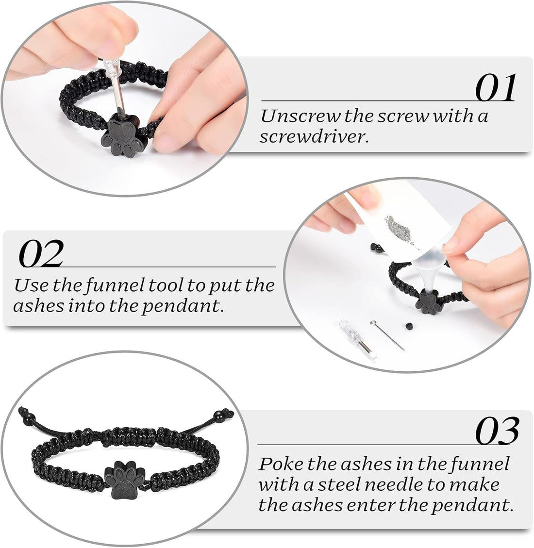 constantlife Cremation Bracelet for Pets Ashes