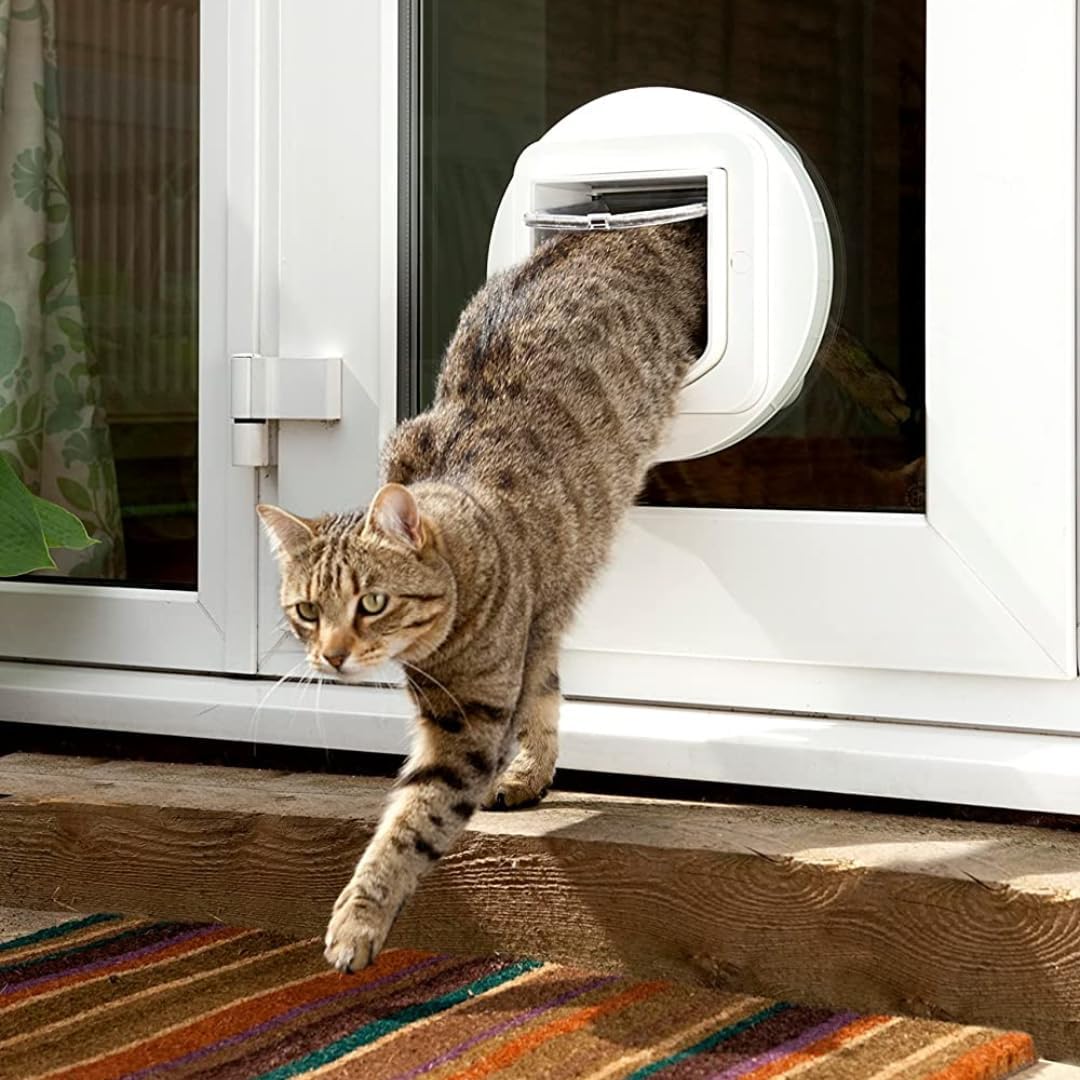 SureFlap - Sure Petcare Microchip Cat Flap, White