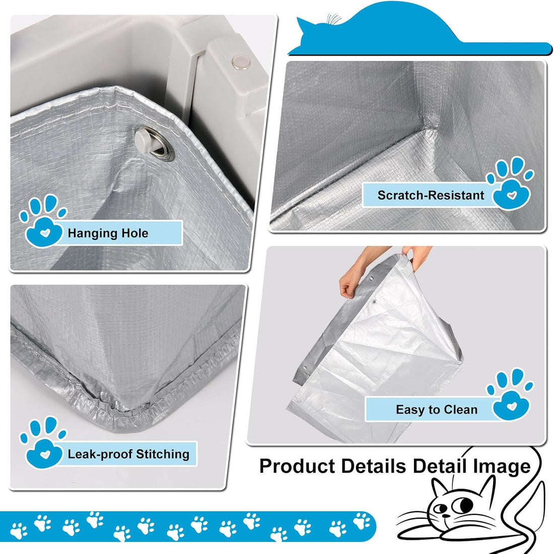 Liner F Compatible with Modkat Flip Litter Box