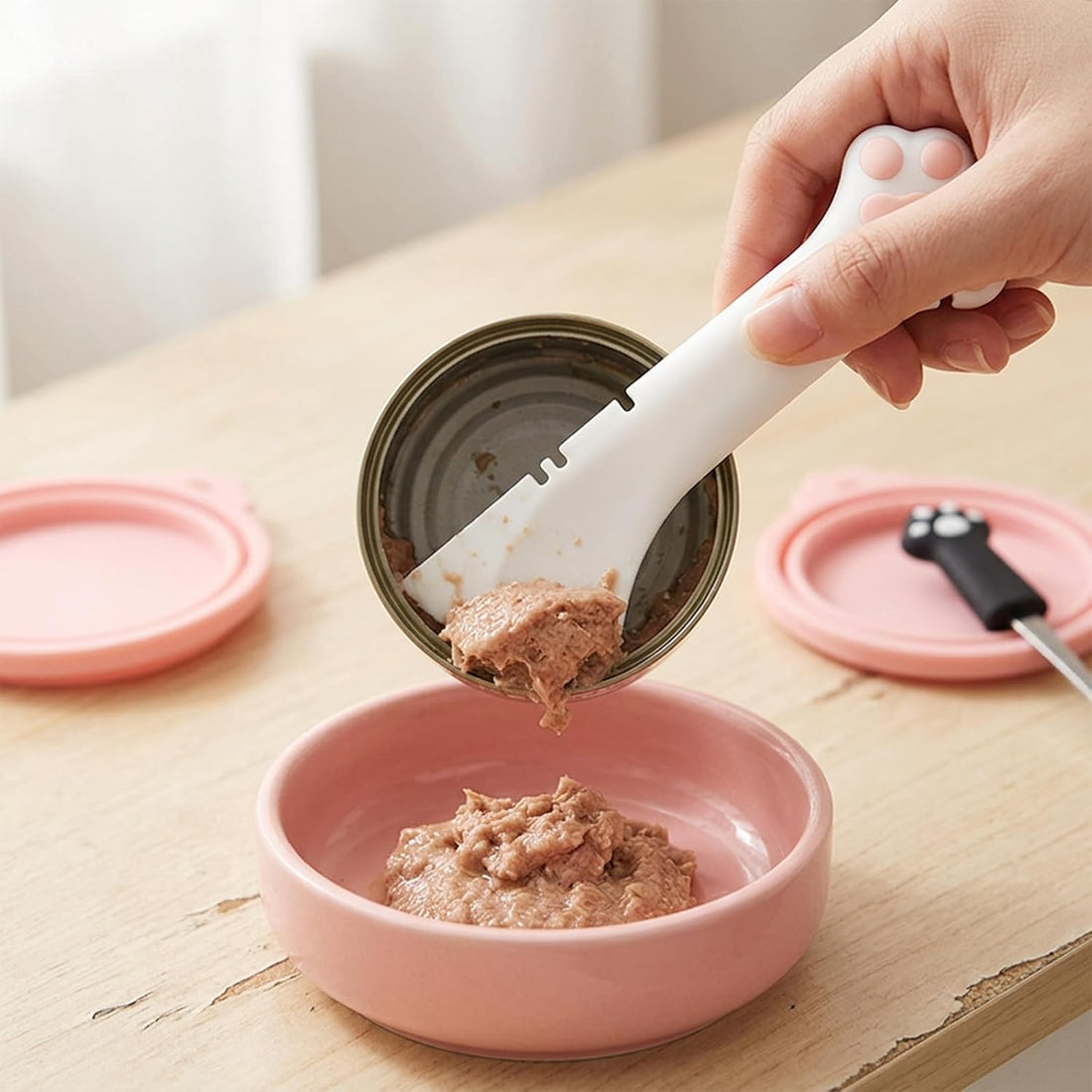 4 PCS Pet Food Can Accessory Set