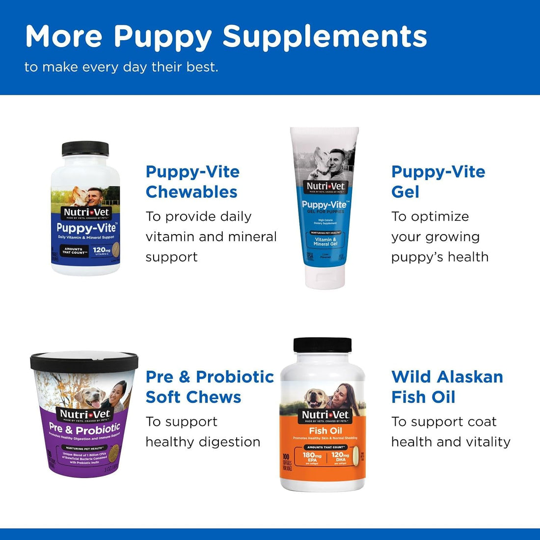 Nutri-Vet Milk Replacer For Puppies, Powdered Milk