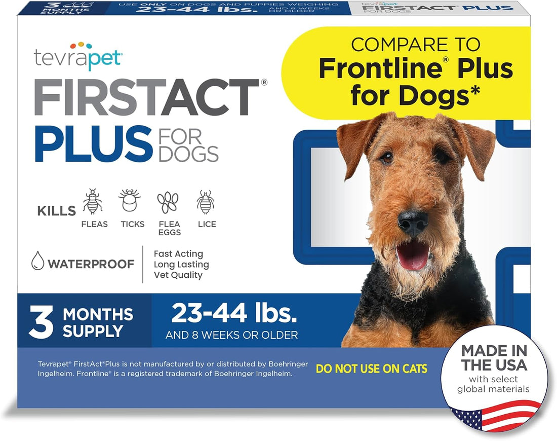 FirstAct Plus Flea and Tick Prevention for Dogs