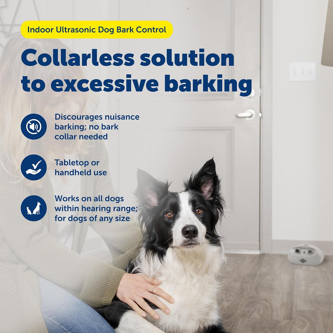 PetSafe Indoor Ultrasonic Dog Bark Control, Up to 25 ft
