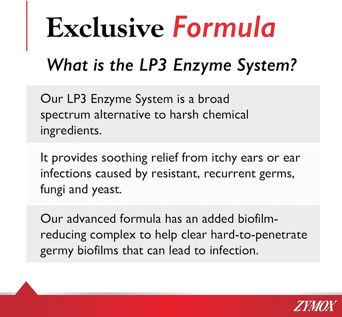 Zymox Advanced Formula Otic Plus Enzymatic Ear Solution for Dogs