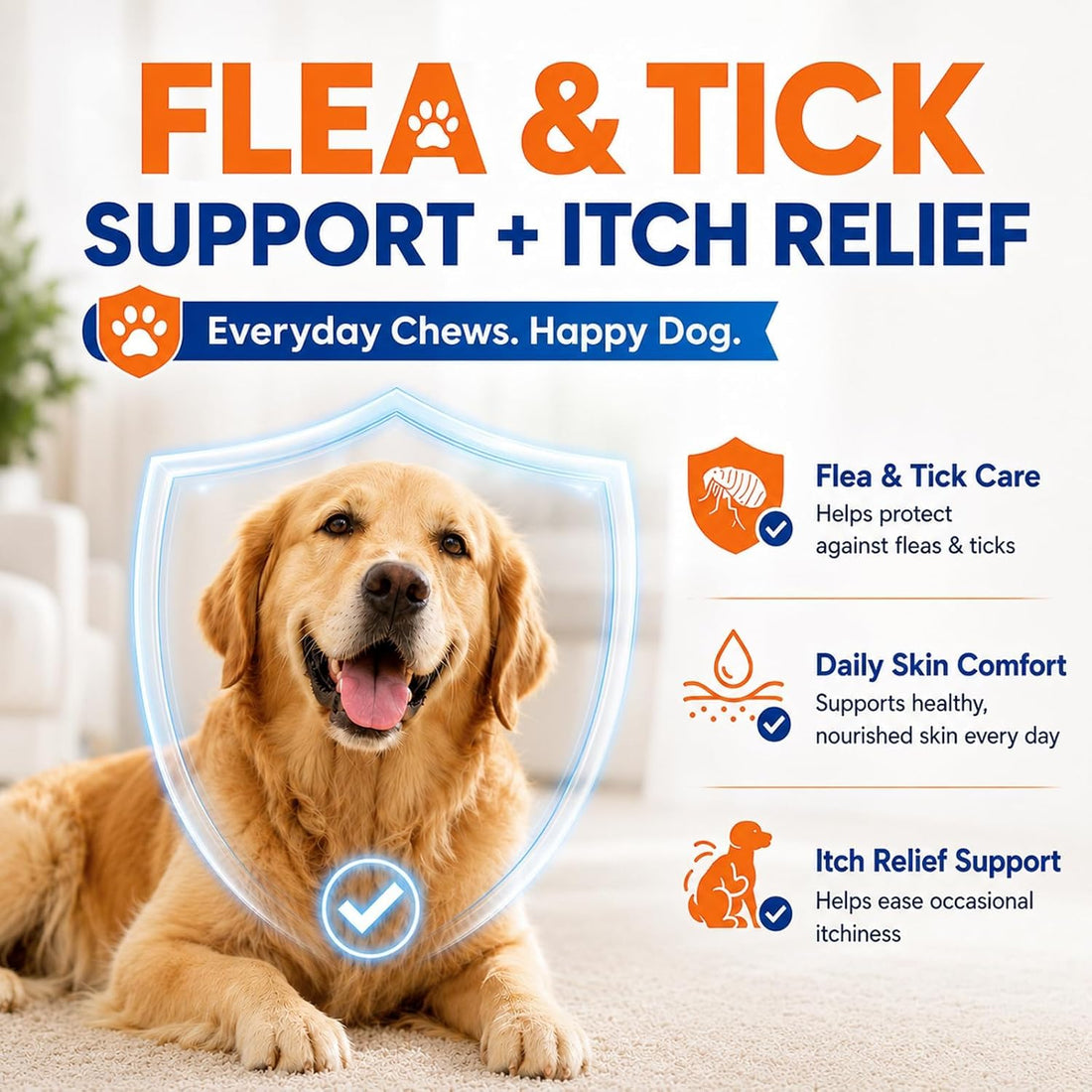 Carmelie Flea and Tick Prevention for Dogs