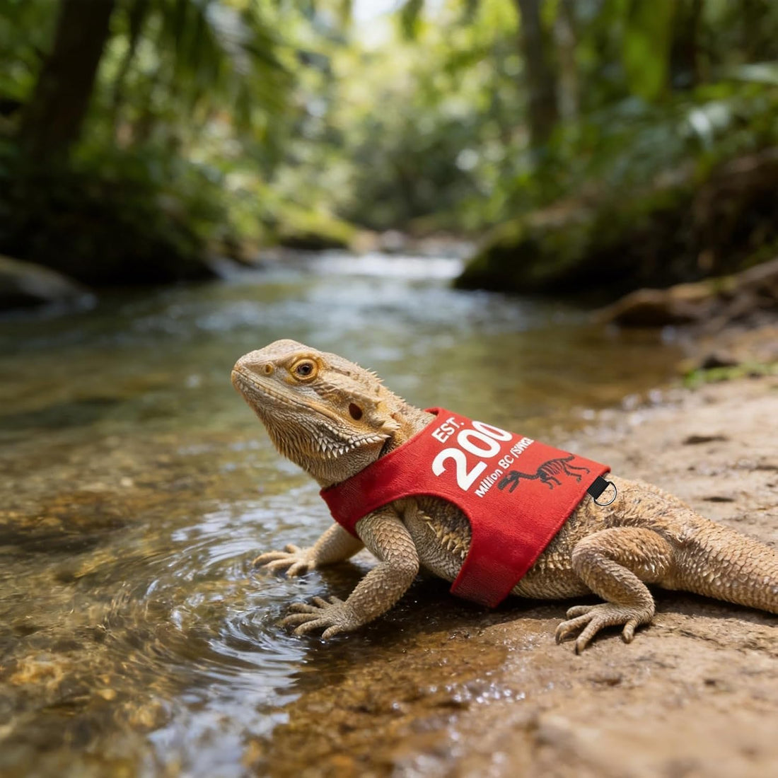 Bearded Dragon Harness and Leash Set
