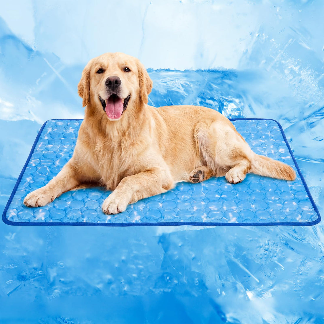 Dog Cooling Mat, Large Cooling Pad for Dogs Cats