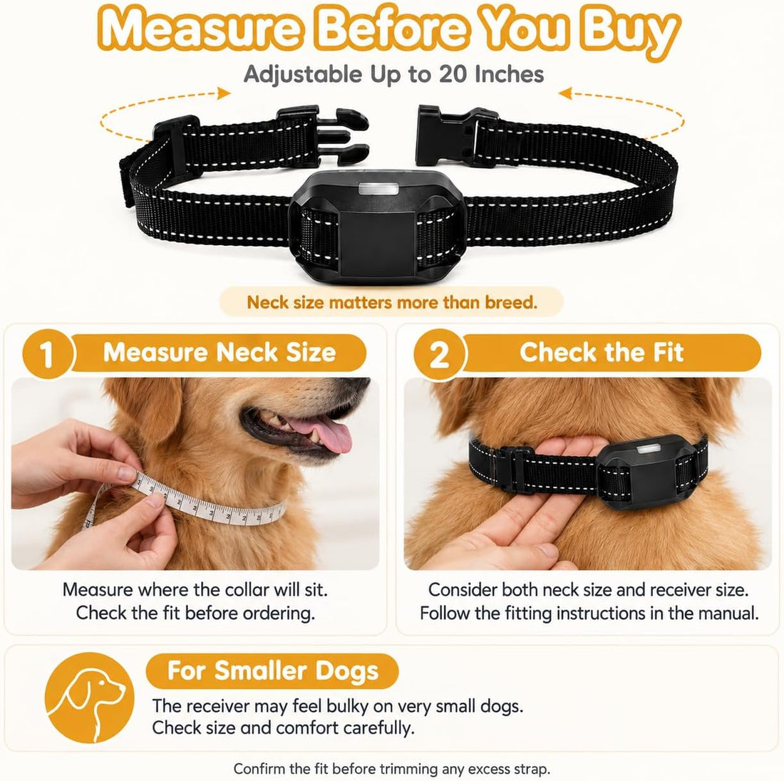 Dog Shock Collar with Remote, Traning Collar for Dog 8-120lbs, 3800FT