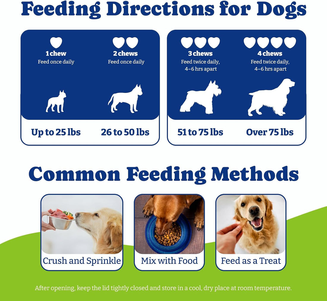 YoYoBay Flea & Tick Prevention for Dogs Chewables
