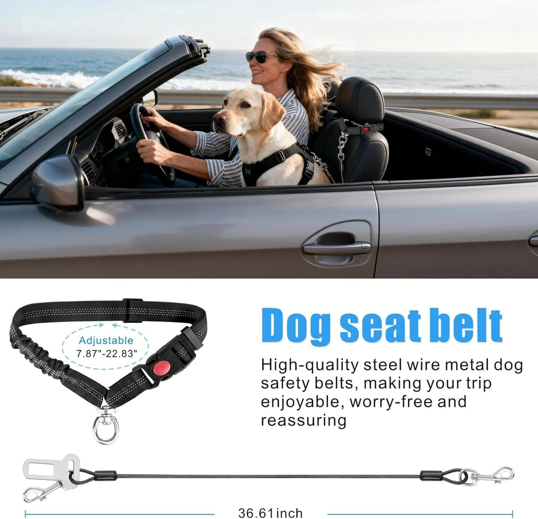 Idepet Dog Seat Belt for Car