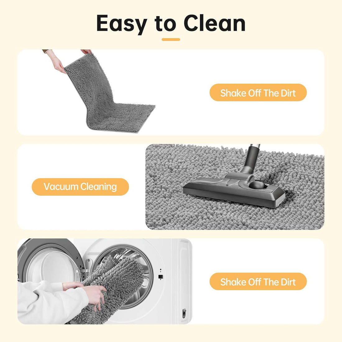 Absorbent Dog Door Mat for Muddy Paws