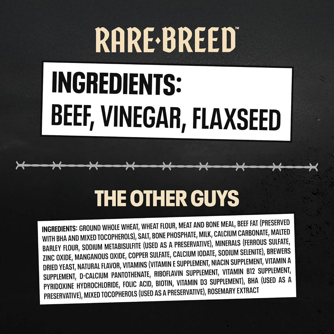 Rare Breed Soft Beef Dog Treats, Grain-Free & Human Grade - 12 oz