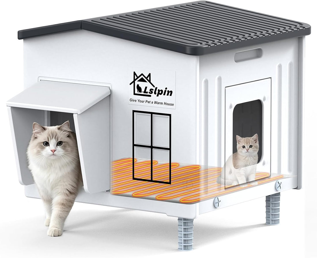 Indestructible Heated Cat House for Outside