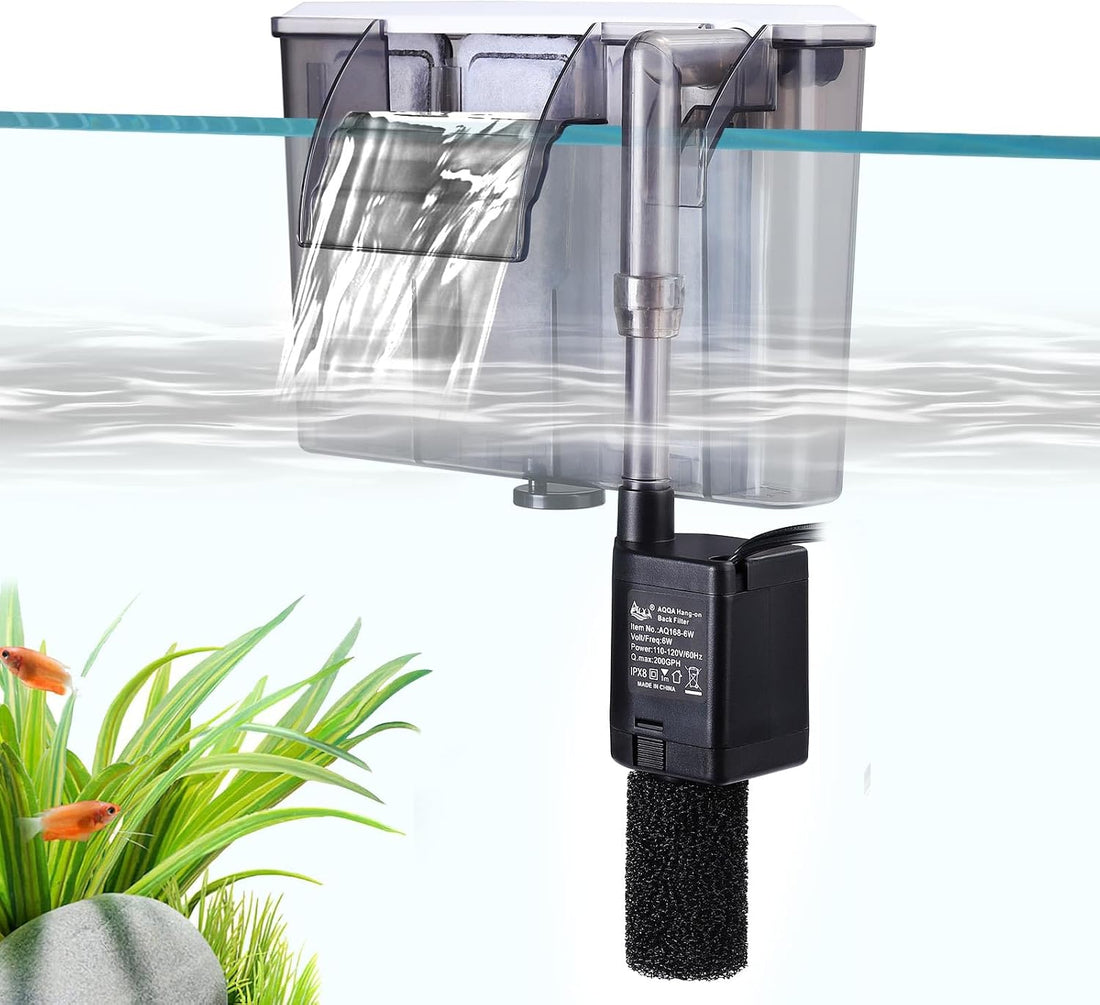 AQQA Quiet 20-30 Gallon Fish Tank Filters