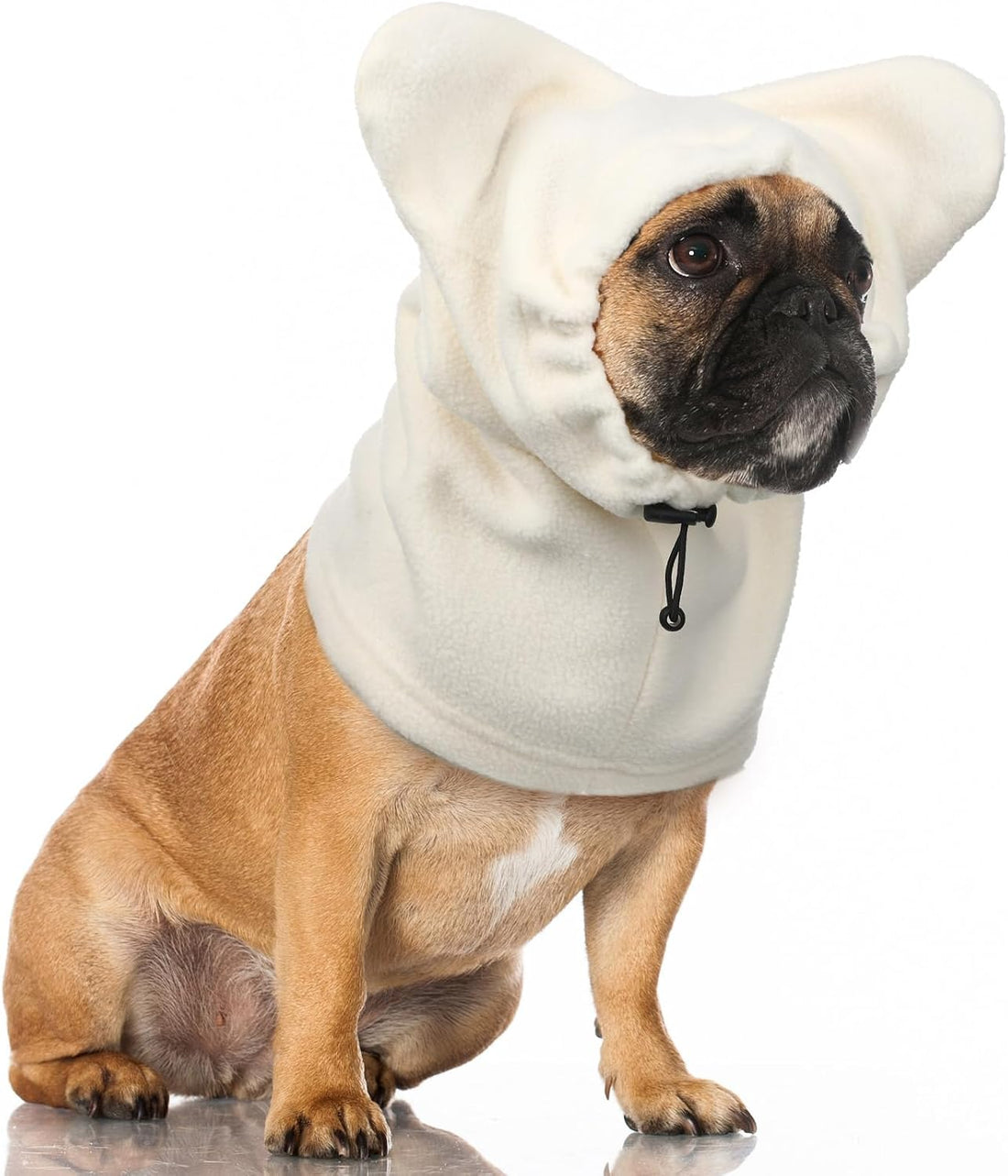 Winter Dog Hat Ear Muffs Pet Neck Warmer Hood with Ears