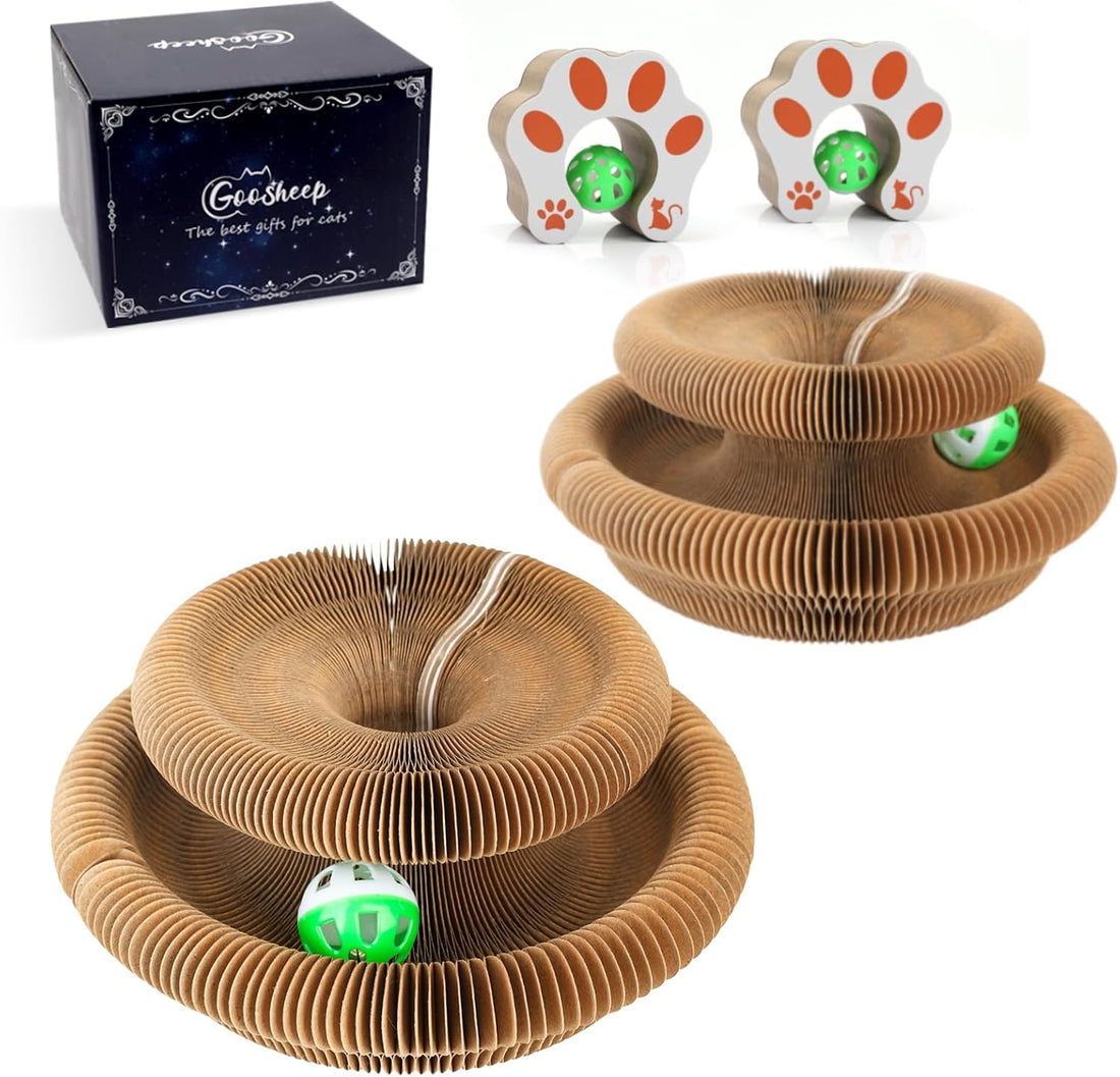 Goosheep Cat Toy Interactive for Indoor Cats Scratcher