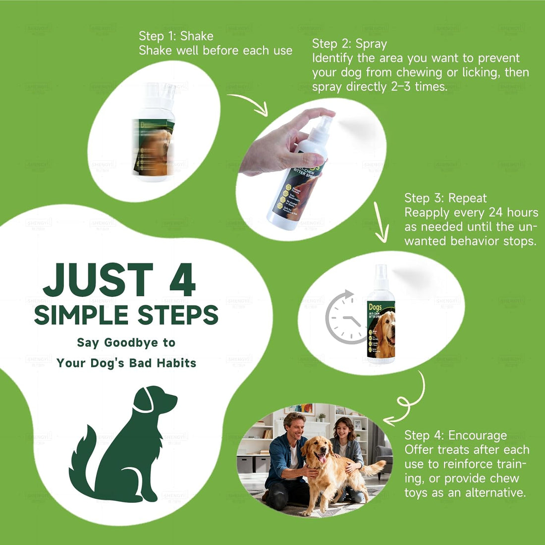 BUGAZOOM‌ Bitter Dog No Chew Spray