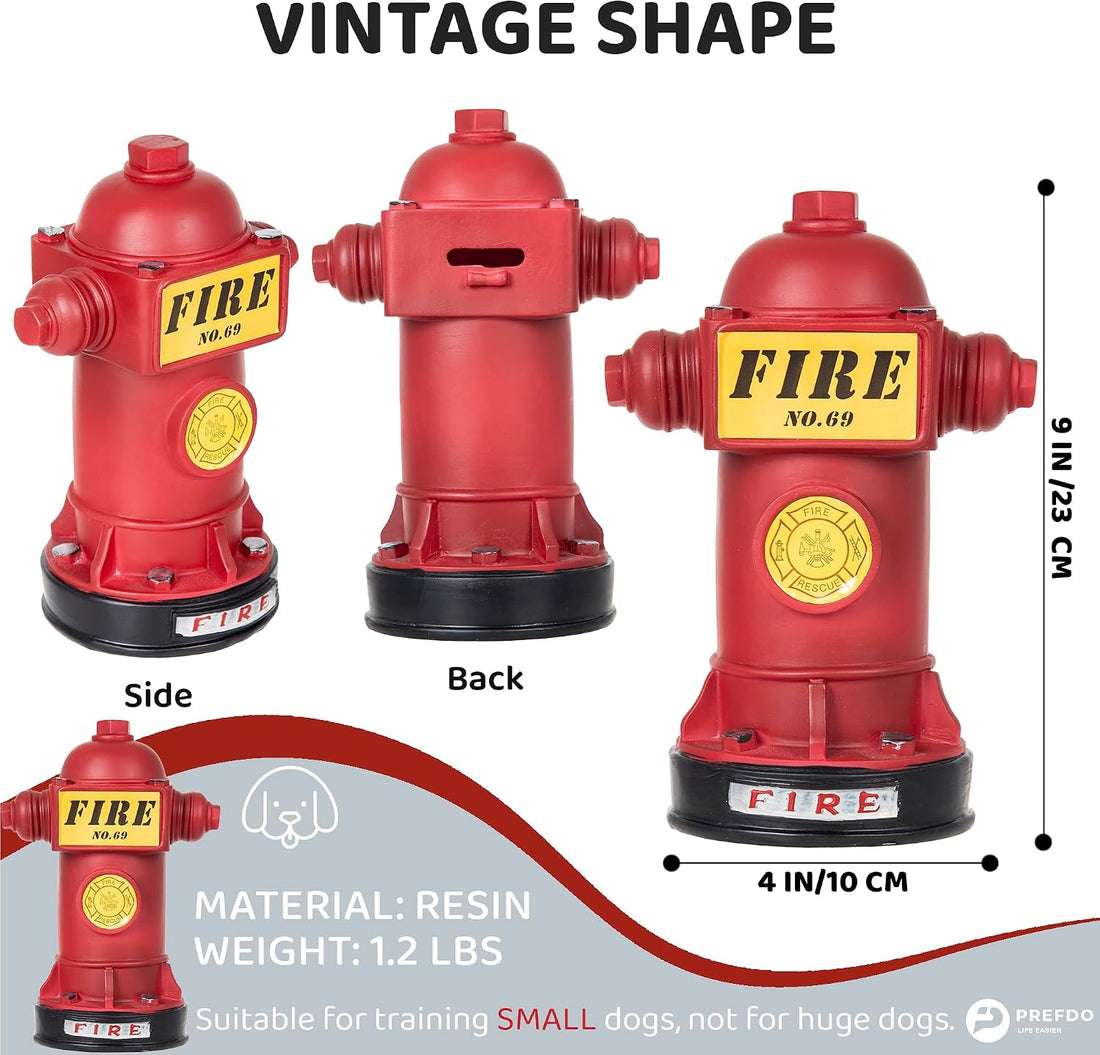 Dog Fire Hydrant, 9.4" H for Male Dog Indoor Potty Training