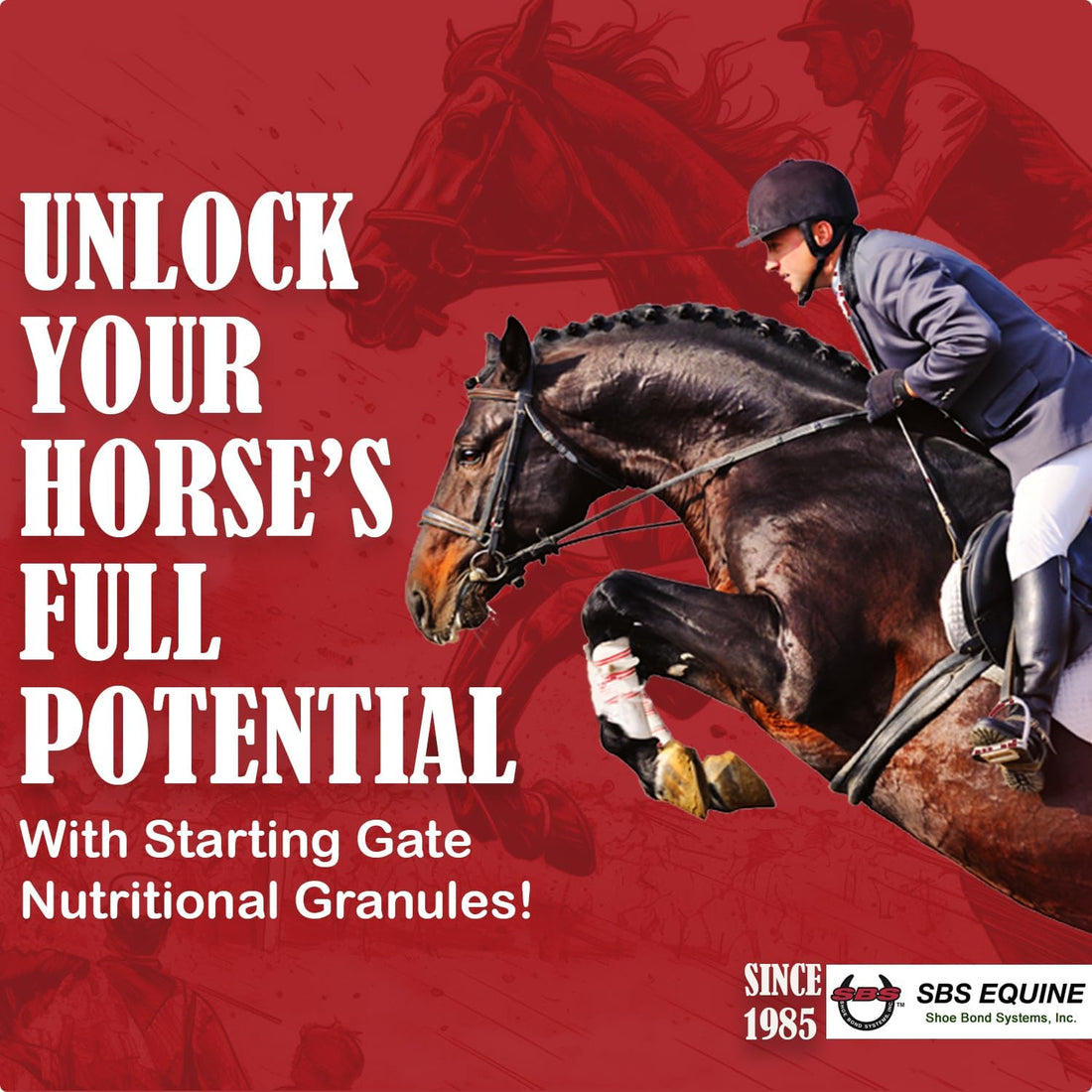 SBS Equine Starting Gate Granules