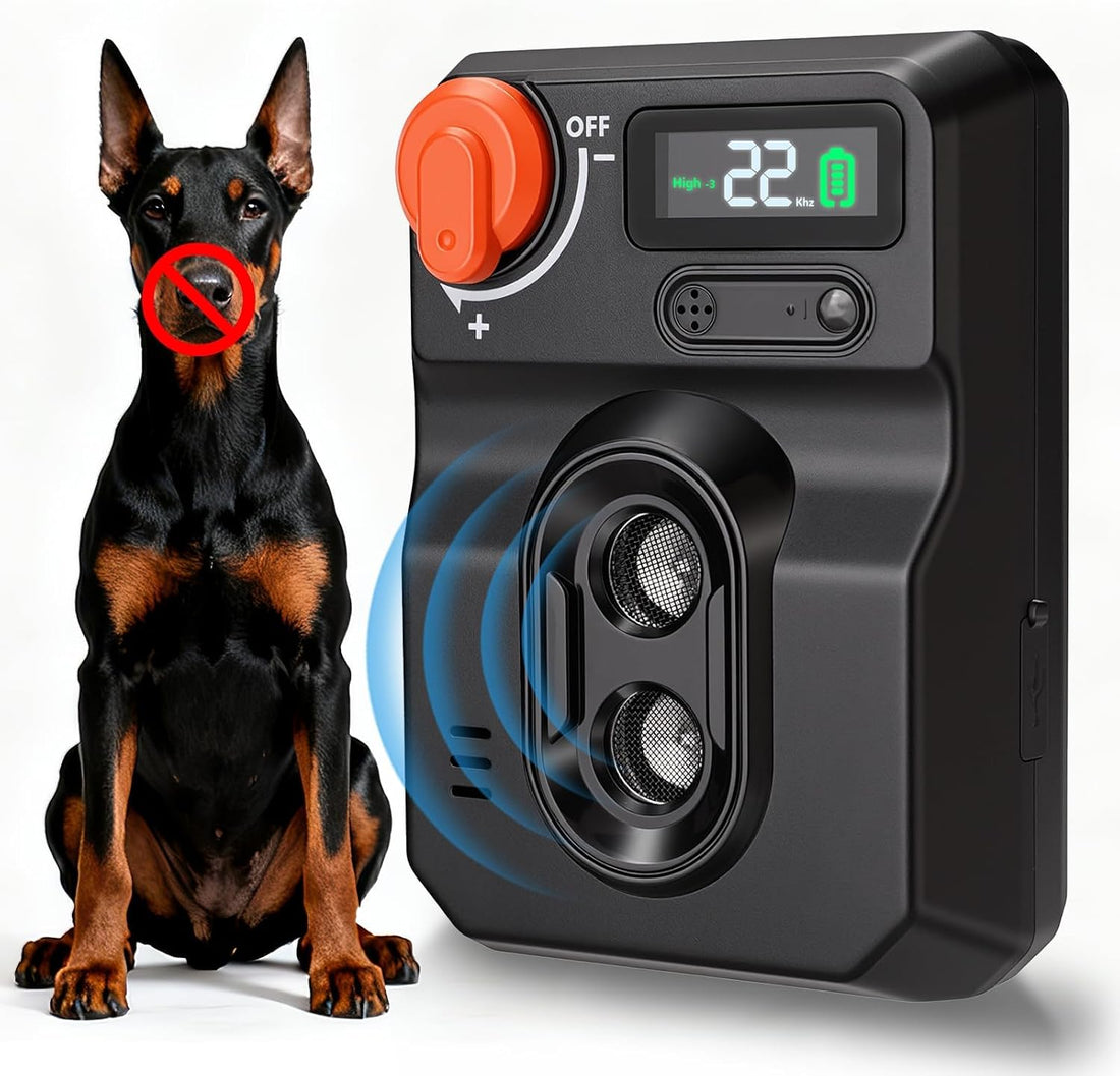 Ultrasonic Dog Bark Deterrent Device - Anti Barking Device for Dogs