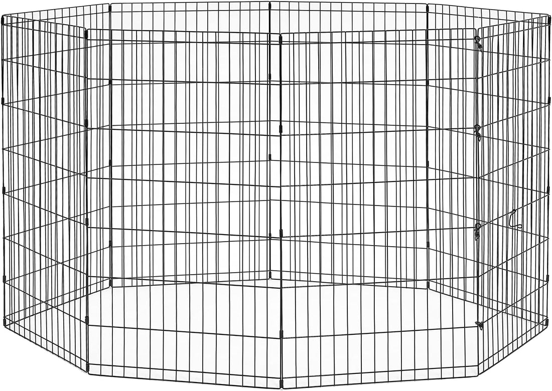 New World by MidWest 36-Inch Exercise Pen, No Door, 16 Sq Ft Play Area