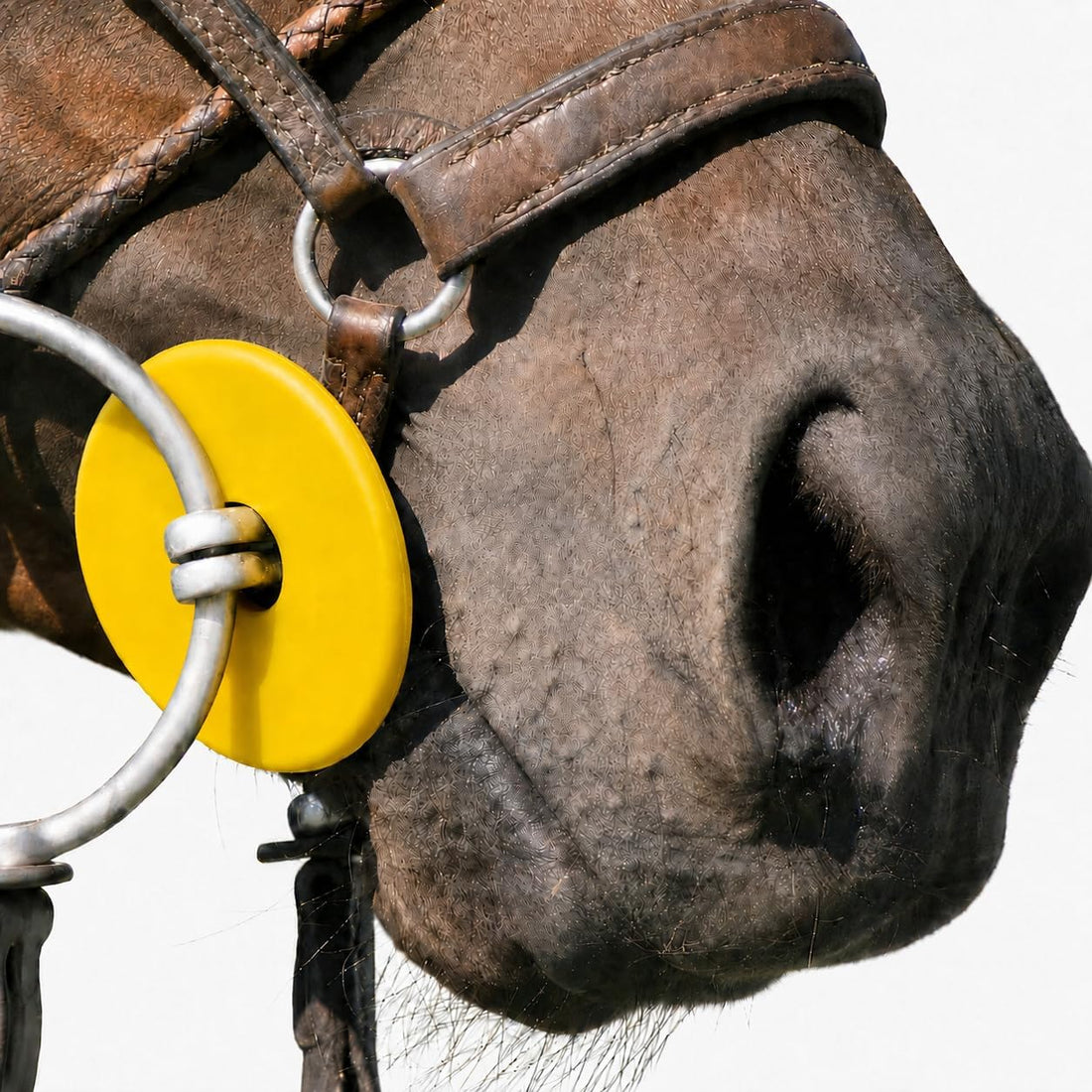 EquineMates Rubber Bit Guards Pair for Horse Bits 6 Colors