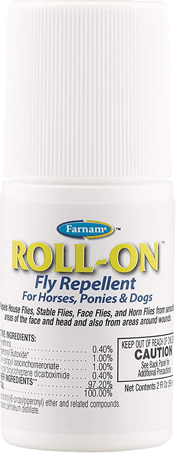 Farnam Endure Roll-On Fly Repellent for Horses Up to 7 Days