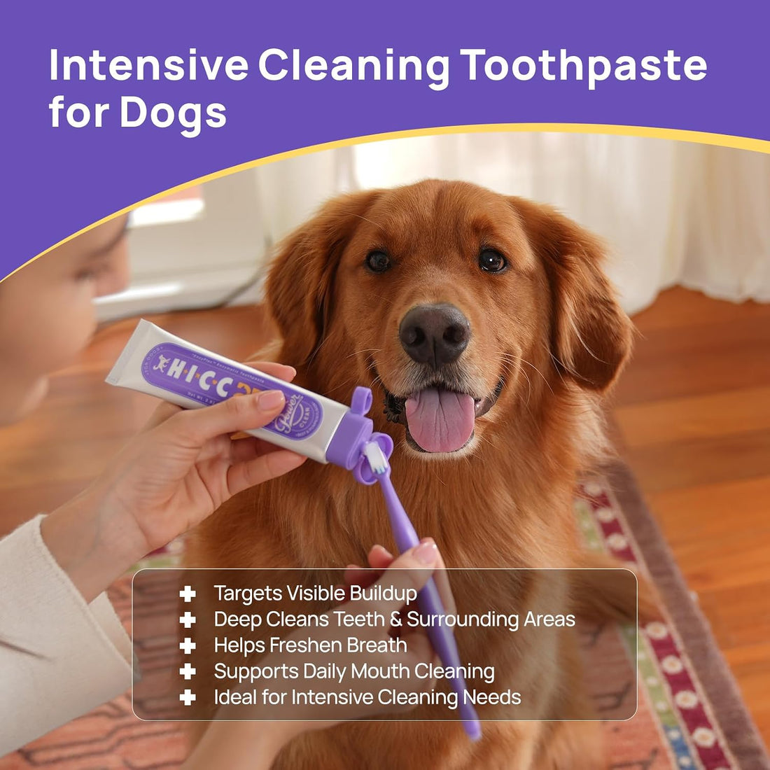 HICC PET Power Clean 4-Enzymatic Dog Toothpaste