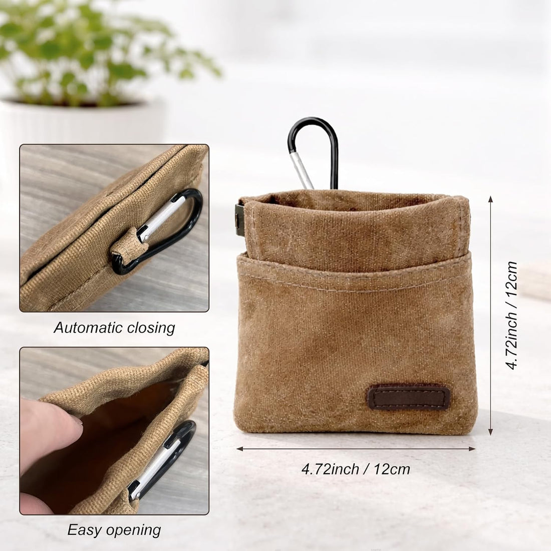 Portable Dog Treat Pouch for Training