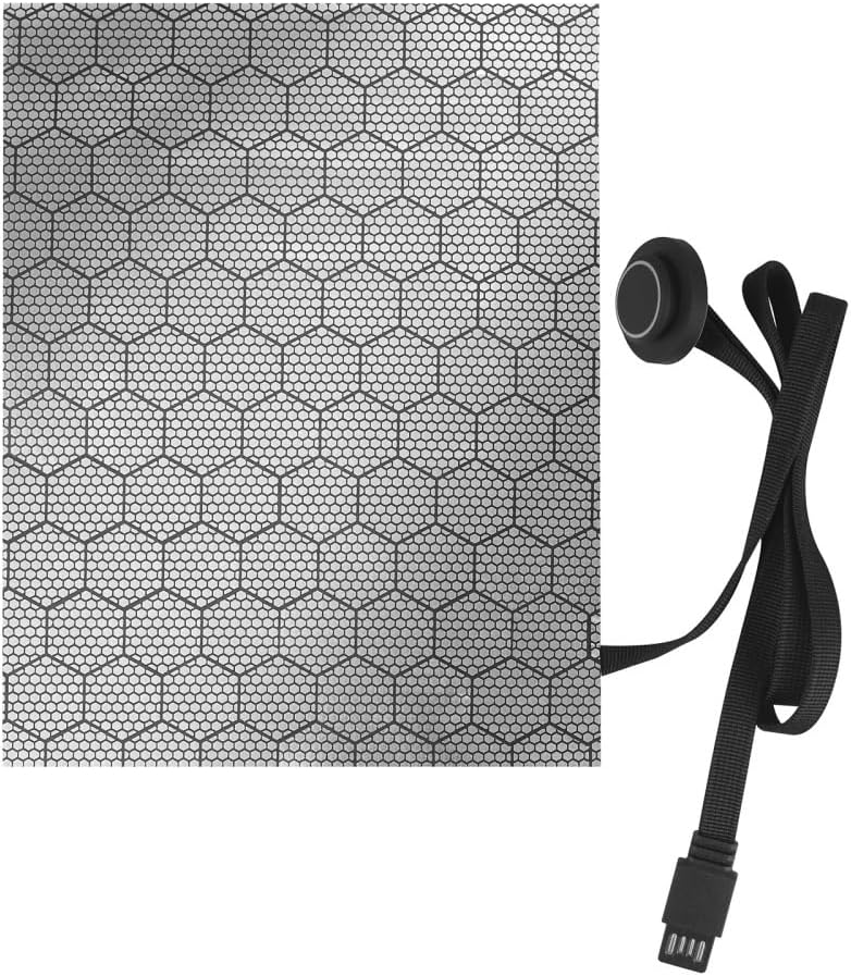 MiOYOOW Reptile Heating Pad, USB Under Tank Heating Mat DC 5V 2A