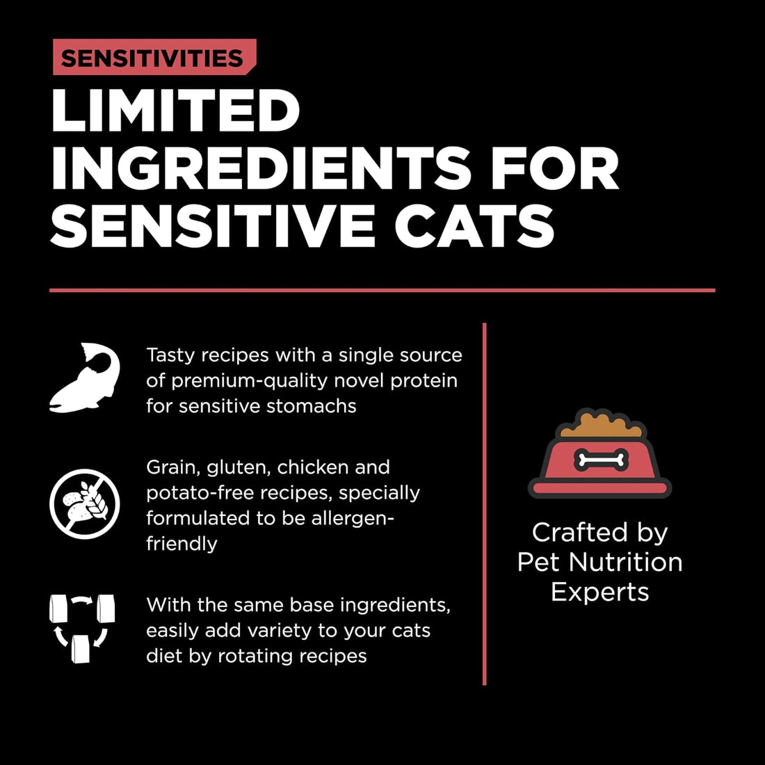 Go! Solutions Sensitivities Limited Ingredient Salmon Dry Cat Food