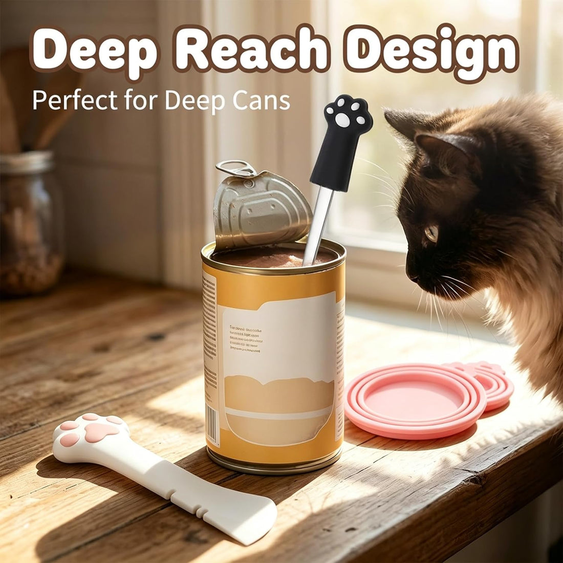 4 PCS Pet Food Can Accessory Set