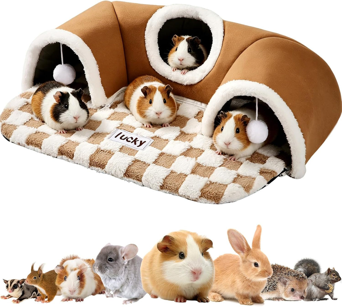 Extra Large Guinea Pig Hideout Tunnel, 22Lx16Wx5H Inches