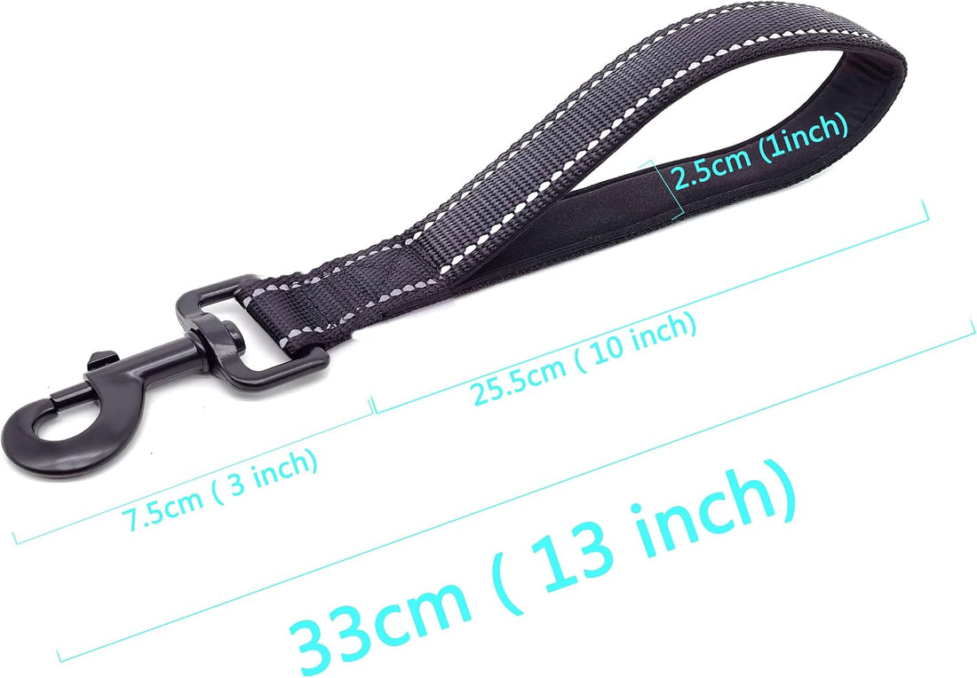 Short Dog Leash for Training,Heavy Duty Traffic Leashes for Safety