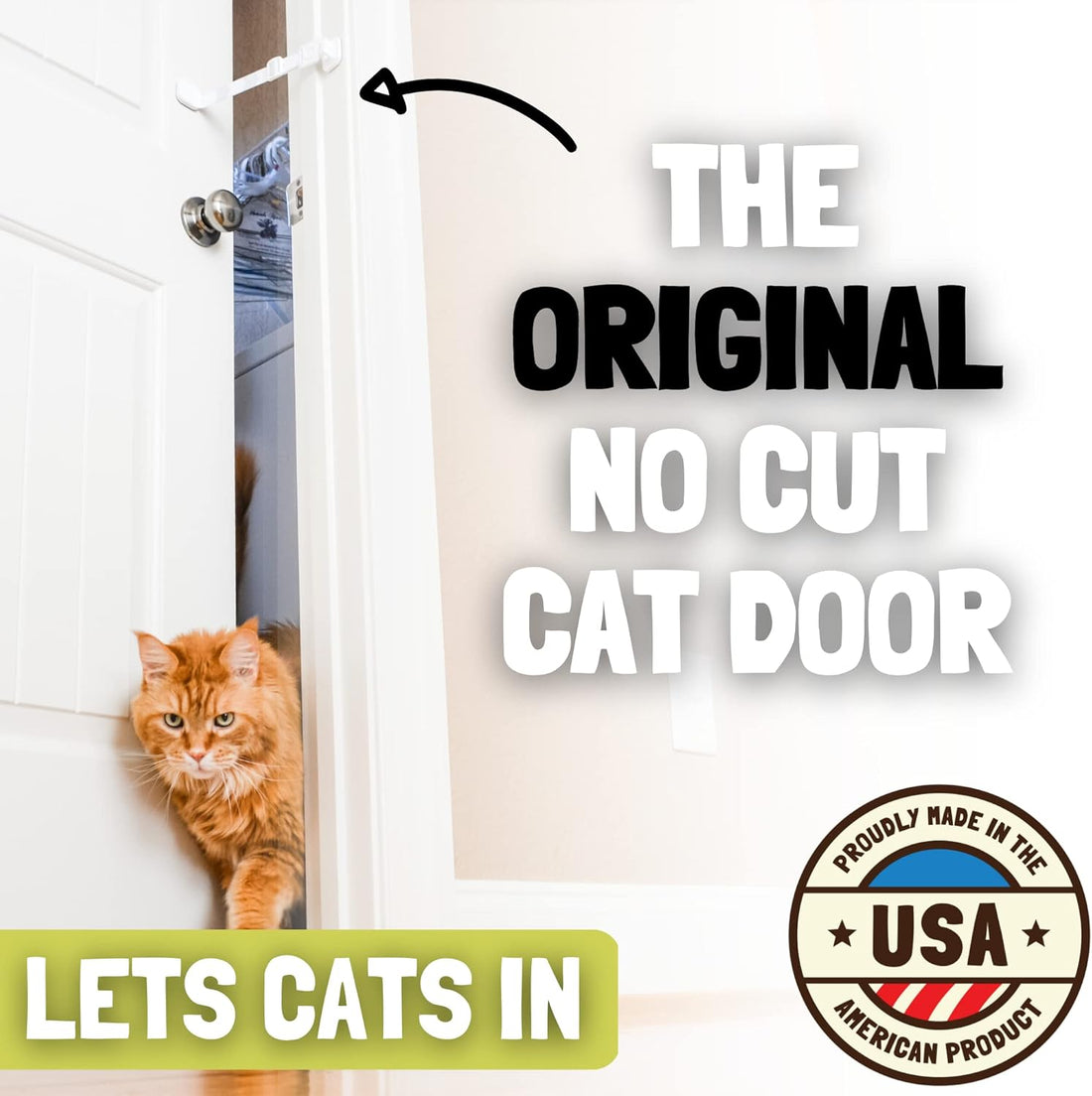 Door Buddy Pet Door Latch for Cats