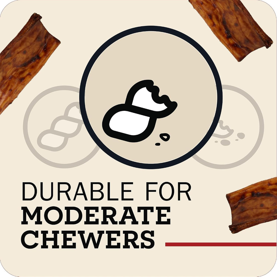 Redbarn Collagen Slices Beef Rawhide Chews for Dogs