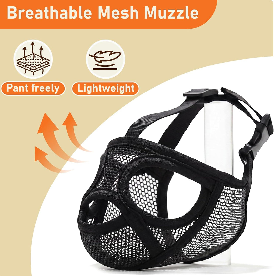 Pezluxe Short Snout Dog Muzzle