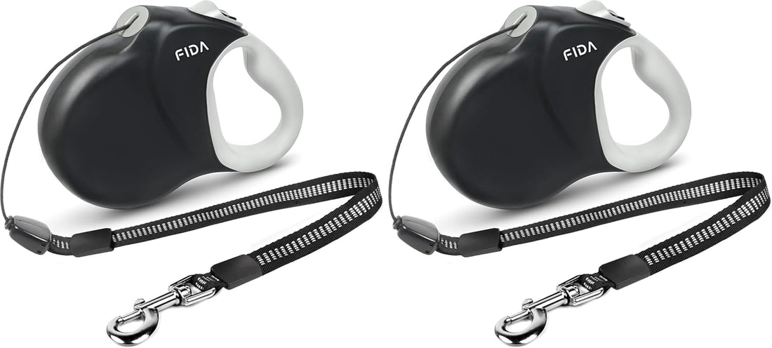 Fida Upgraded Retractable Dog Leash, 30ft, Heavy Duty